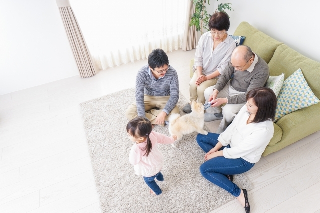 3家庭内でも問題解決できるように働きかけ